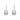Indulgence - Rhodium CZ Crystal Drop Earrings