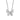 Indulgence - Rhodium Crystal Baguette Stone Butterfly Necklace