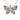 Indulgence - Rhodium Green Blue Pink Butterfly Necklace