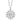 Indulgence - Rhodium CZ Flower Bee Necklace