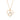 Indulgence - Gold CZ Crystal Hearts Necklace
