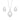 Indulgence - Rhodium Teardrop Crystal Necklace & Earring Set