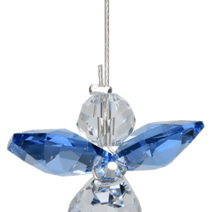 Classic Crystal - Guardian Angel - Saphire