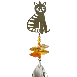 Crystal Fantasy - Sitting Cat