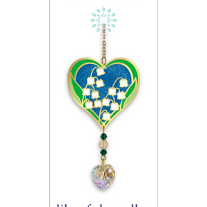 Birthmonth Flower Suncatcher - Lily Of The Valley - March