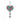 Carded Crystal Dreams  Poppy - Rose
