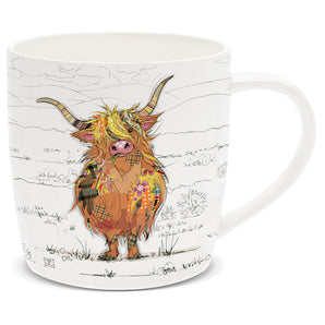 Bug Art Mug - Hamish Highland Cow