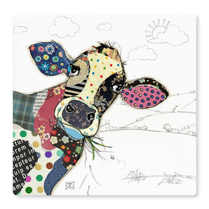 Bug Art Coaster - Connie Cow