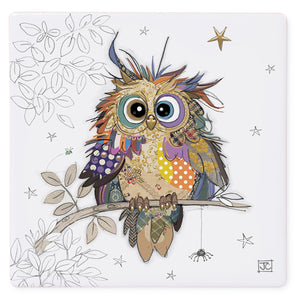 Bug Art Coaster - Otto Owl