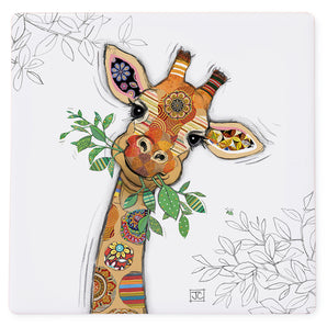 Bug Art Coaster - Gina Giraffe