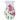 Handpainted Glass Vase Butterflies