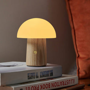 Alice Mushroom Lamp Mini - White Ash