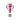 Small Wall Mounted Solar LED Hot Air Balloon - Red & White