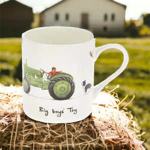 'Big Boys Toy' Fine Bone China Mug