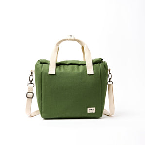 Hampstead Lunch Bag in Artichoke Cotton Canvas