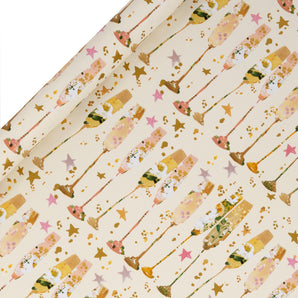 Glick - 4m Wrapping Paper - Flutes