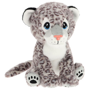Keeleco Sitting Snow Leopard 23cm