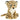Keeleco Sitting Cheetah 23cm