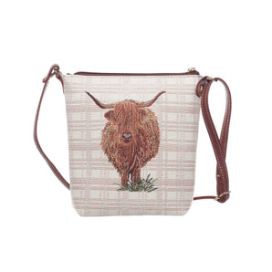 Signare - Sling Bag - Highland Cow