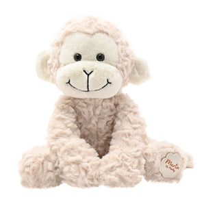 Softies - Martin The Plush Sitting Light Brown Monkey