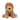 Softies - Leo The Plush Sitting Brown Lion