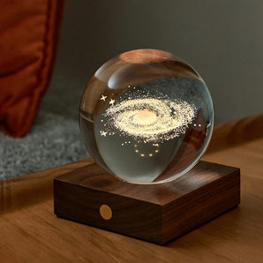 Amber Crystal Light 3D Laser - Galaxy