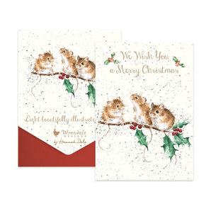 'Christmas Mice' Card Pack