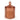 Candlelight - Round Embossed Candle Jar Lidded - Jhangye Pink