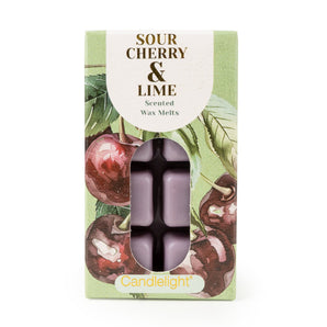 Candlelight - 8 Pack Wax Melts - Sour Cherry & Lime