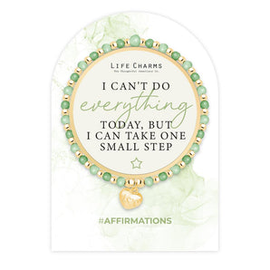 Affirmation Bracelet - 'Small Steps'