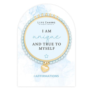 Affirmation Bracelet - 'I Am Unique'