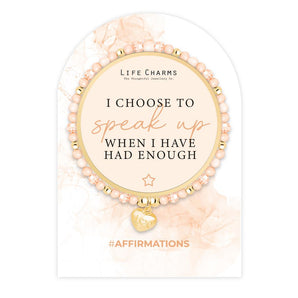 Affirmation Bracelet - 'Speak Up'