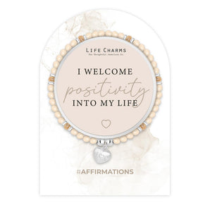 Affirmation Bracelet - 'Positivity in my Life'