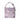 Lightweight Foldable Reusable Shopping Bag Lavender with Dragonfly