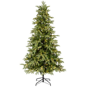 Artificial Christmas Tree - Sunndal Fir Prelit - 210cm
