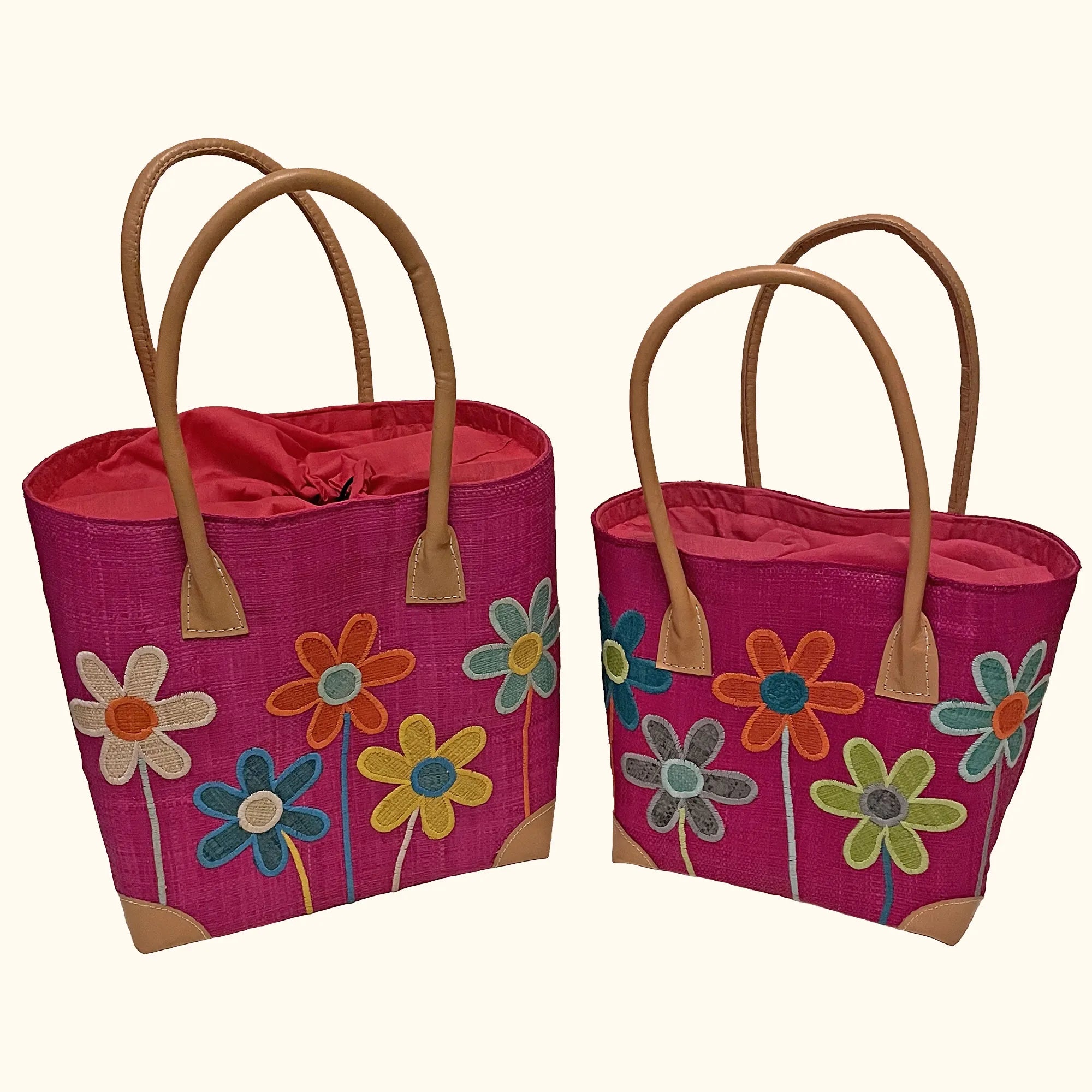 Flwer Bas Flower Stem Tote Bags Small - Pink – Plymouth Garden Centre