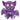 Gus Fink Gooli Plush - Boris The Bat Purple