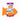 LickiMat Felix Orange Cat 22cm