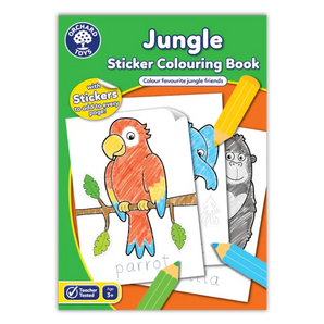 Jungle Colouring Book