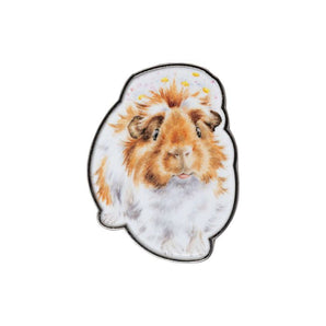 Guinea Pig Pin Badge  - Grinny Pig