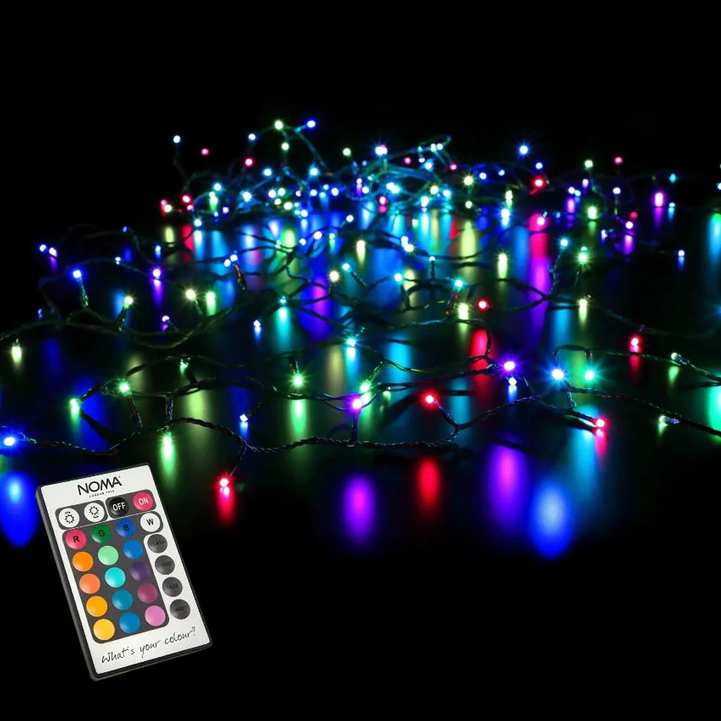 Noma - 200 Colour Changeable Remote Controlled String Lights – Plymouth ...